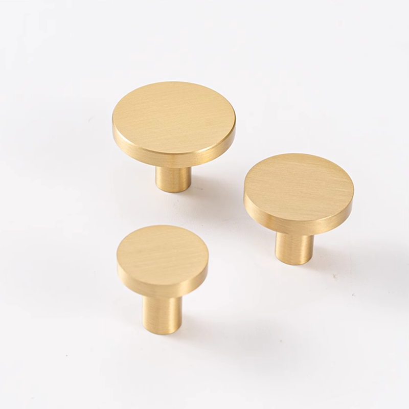 Drawer Pull Gold - Круглые латунные ручки для кухонных шкафов,