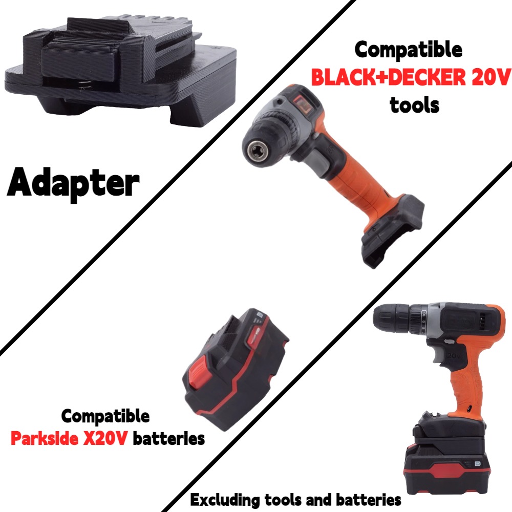 Black+Decker Tool Cordless - Для Parkside X20V TEAM литий-ионный аккумулятор