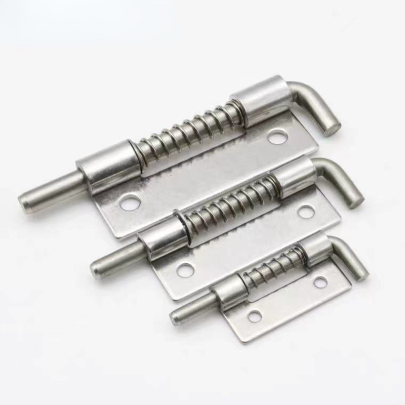 Barrel Bolt Slide - Длинная Серебристая дверная защелка из нержавеющей