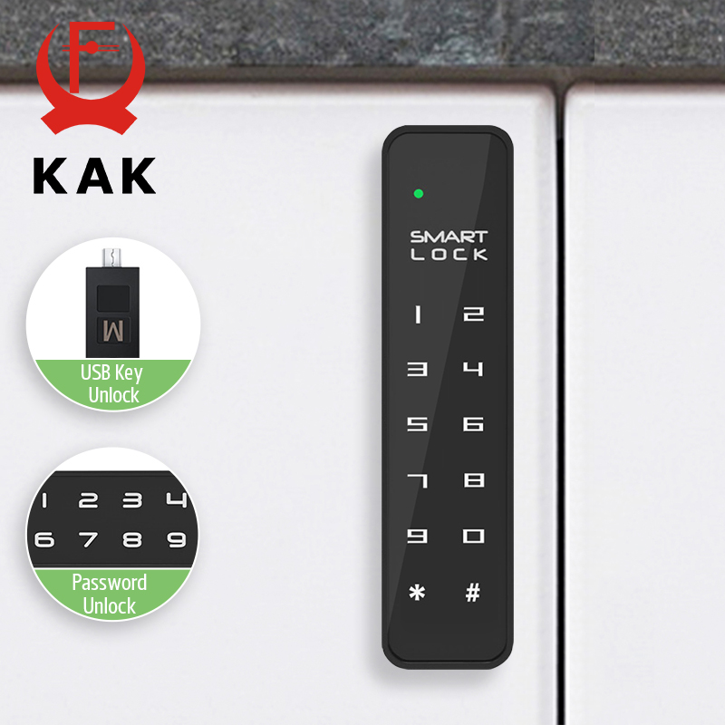 Furniture Hardware Fitting - Электронный смарт-замок KAK для шкафчиков и