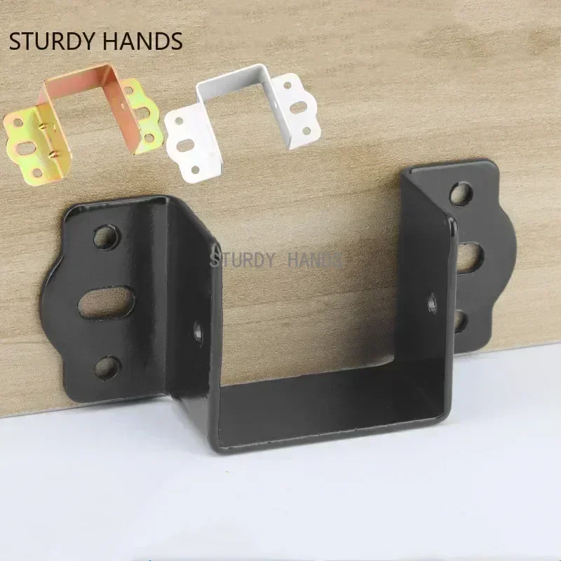 Furniture Hardware For Bed - 4 шт./лот, холоднокатаная сталь, фиксированные аксессуары,