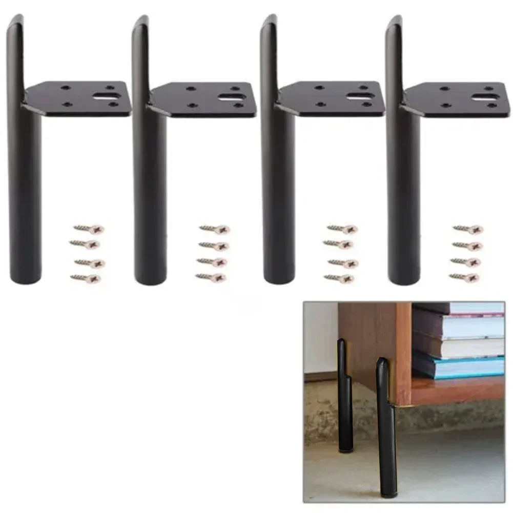 Furniture Hardware Replacement - 4 шт., металлическая мебельная ножка, регулируемая