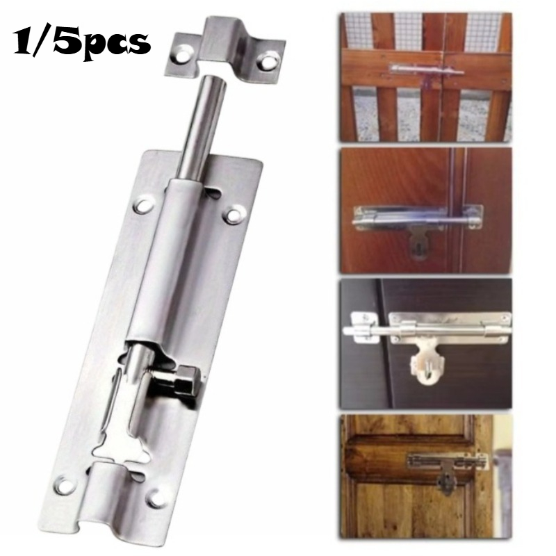 Barrel Bolt Slide - 1/5 шт. Засов из нержавеющей стали