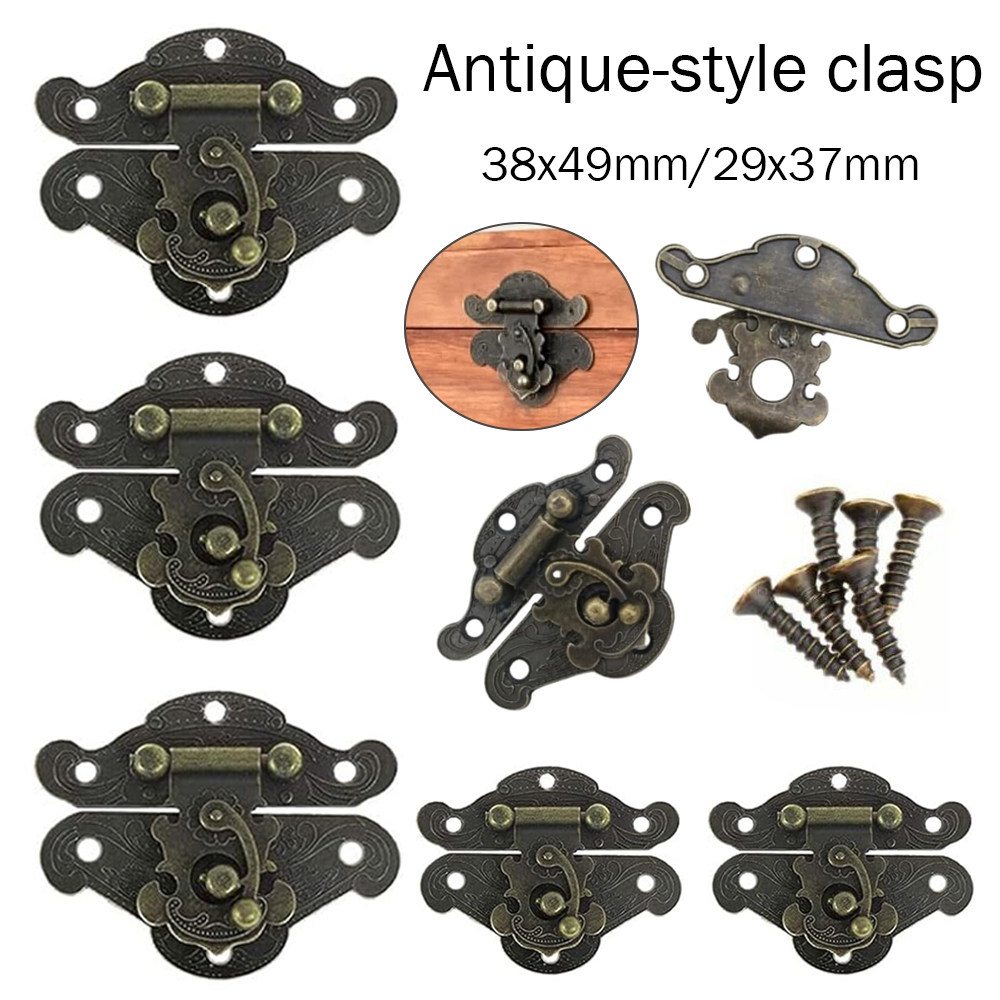 Furniture Hardware Screws - 5-20 шт. винтажные металлические защелки-застежки с