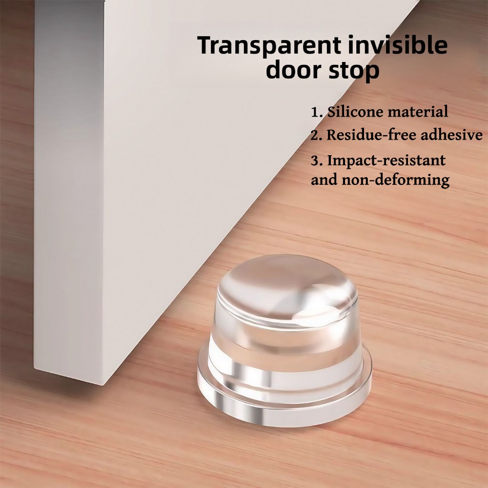 Furniture Hardware Design - Силиконовый дверной стопор, защита для стен,