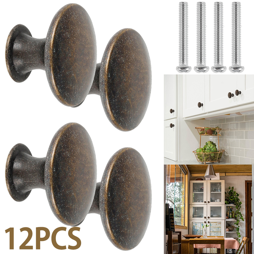 Furniture And Kitchen Hardware Fitting - Набор из 12 ретро-ручек для выдвижных