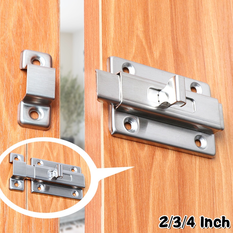 Barrel Bolt Slide - Засовы из нержавеющей стали 2/3/4 дюйма,