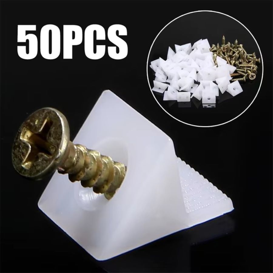 Furniture Hardware Screws - 50/100 шт. Кронштейны для ремонта и