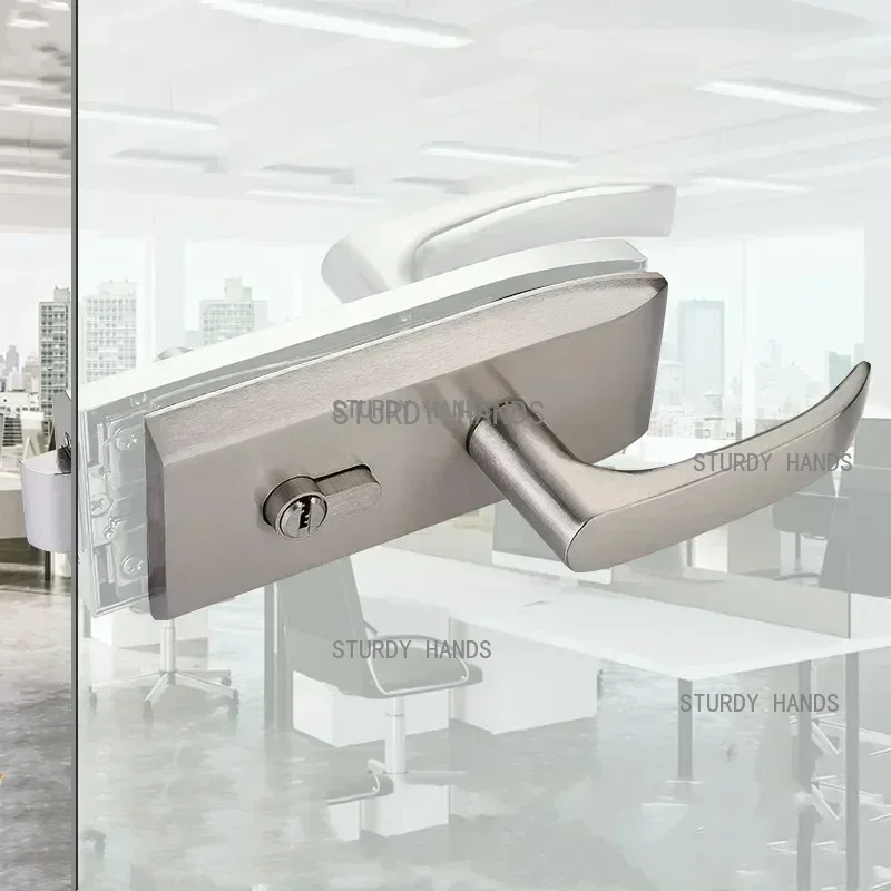 Офисный стеклянный дверной зам – обзор и цена Furniture Hardware Fitting