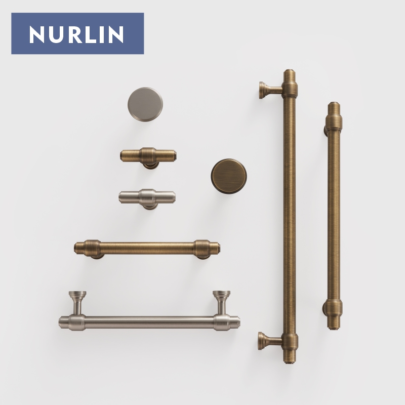 Nurlin, твердая латунь, францу – обзор и цена Furniture Hardware Design
