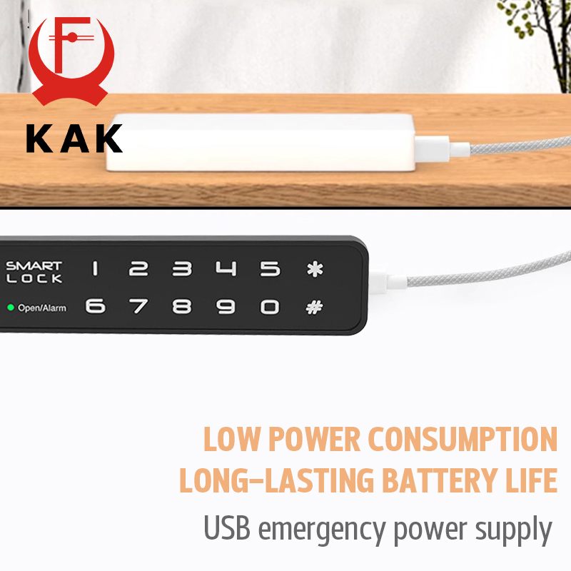 Электронный смарт-замок KAK дл – обзор и цена Furniture Hardware Fitting