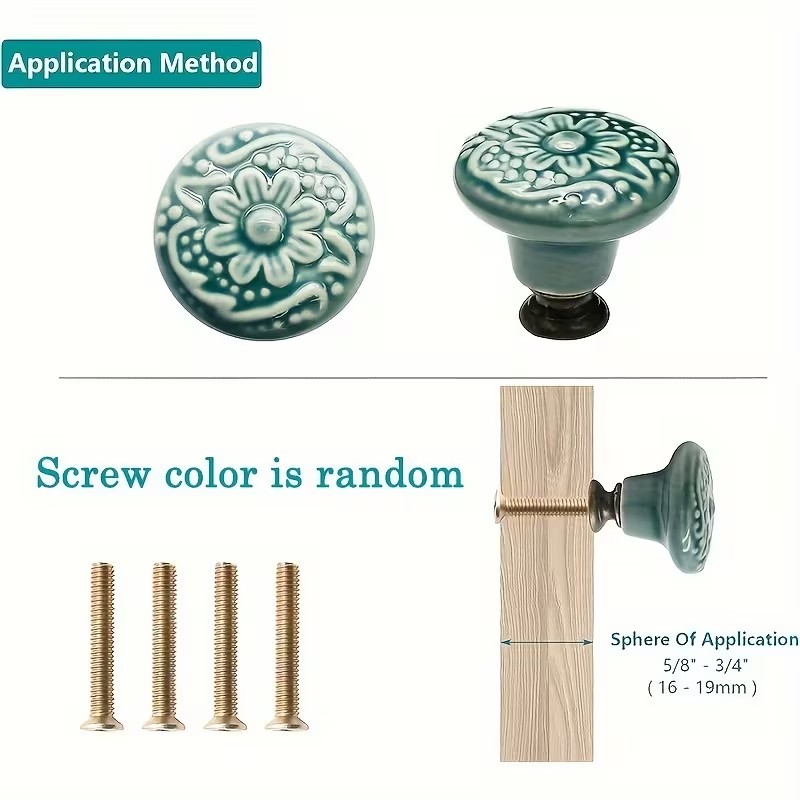12 керамических ручек для шкаф – обзор и цена Furniture Hardware Design