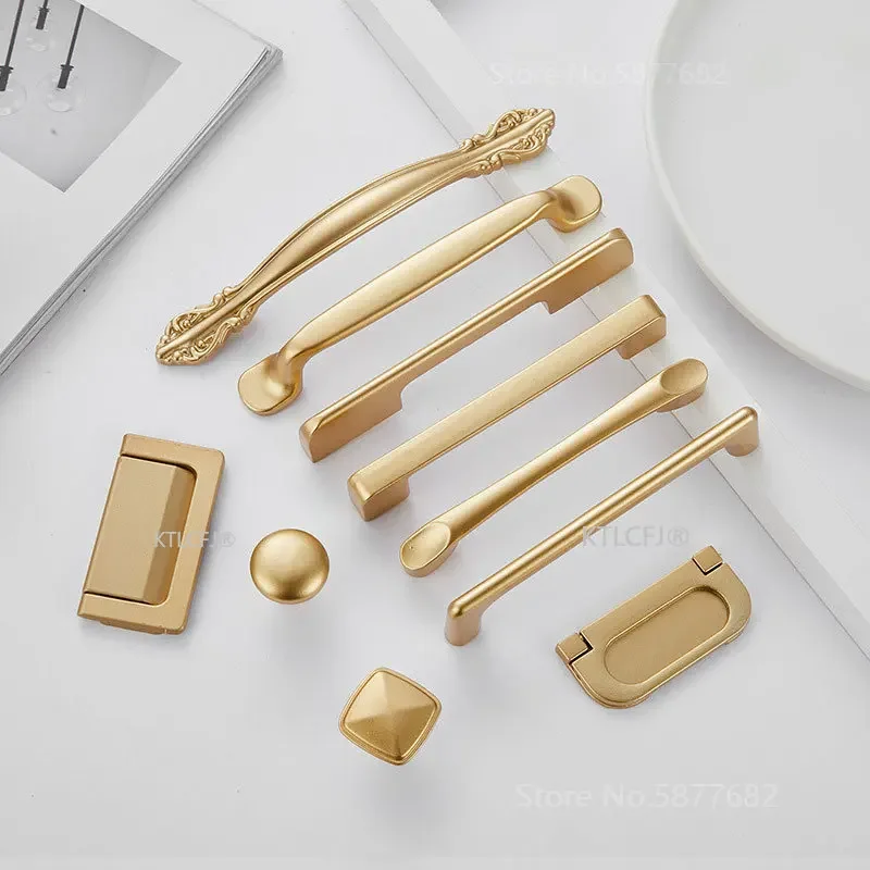 Ручка для кухонного шкафа, ква – обзор и цена Drawer Pull Gold
